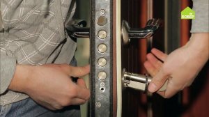 Замена личинки в замке