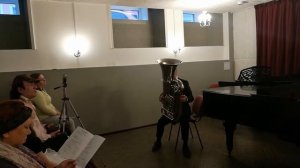 Пашкин Александр туба. Соната in f Марчелло