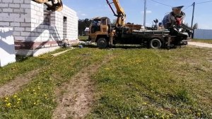 Заливка армопояса