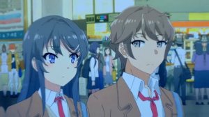 Аниме клип - Неидеальная, потому что у тебя...