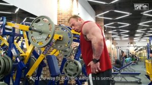 Деннис Вольф (Dennis Wolf) - Тренировка мышц спины (русская речь, англ. субтитры) !!!