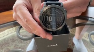 Garmin fenix 7x Sapphire Solar 51 mm Unboxing
