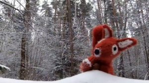 Спектакль «Первый снег» для детей от 10 месяцев до 4 лет в жанре бэби-театра.