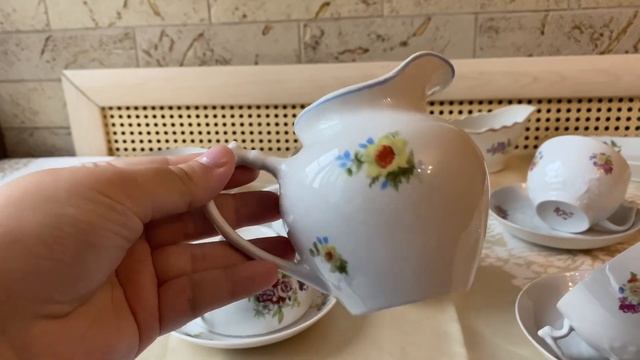ЦВЕТОЧНЫЙ ФАРФОР СССР 1950-1960 ГОД ? ? ? ДУЛЕВО И ВЕРБИЛКИ?? С ЦЕНАМИ? ВИНТАЖ И АНТИКВАРИАТ?