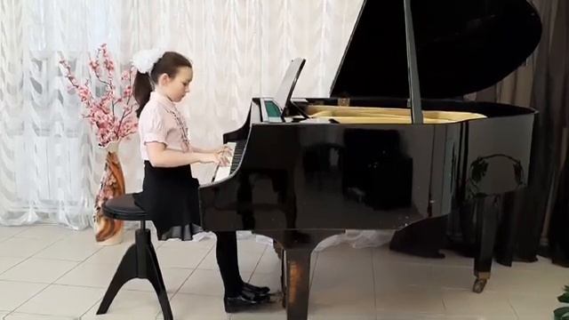 Полька М. Балакирев (Синицына Алёна, 9 лет) смотреть онлайн