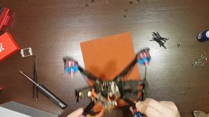 Замена моторов и камеры в FPV квадрокоптере. Настройка вращения моторов.