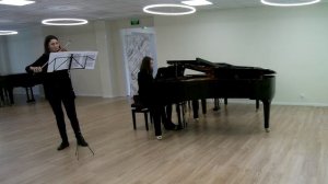 Б. Барток. «Румынские танцы» для скрипки и фортепиано