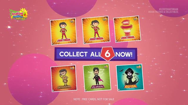 Shaktimaan Collectible Cards (Free Giveaway India) смотреть онлайн