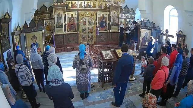 Божественная литургия в храме Утоли моя печали (29 марта)