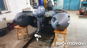 Установка транцевых колес на Апачи крепление Колесец.