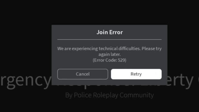 Roblox Is Down "We are experiencing technical difficulties. Please try again later"(Error Code: 529 смотреть онлайн
