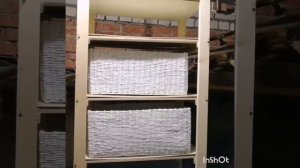 Камод из газетных трубочек Своими руками