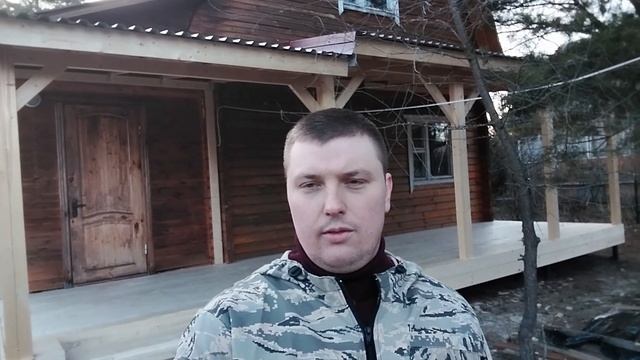 Обзор террасы 8х2,5 метра с разноуровневым скатом смотреть онлайн