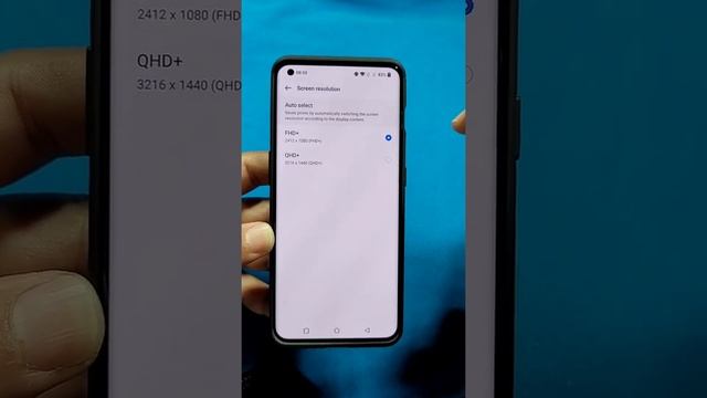 resolution settings and refresh rate - OnePlus 10 Pro