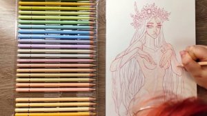 КАРАНДАШИ ВКУСНЫХ ЦВЕТОВ ПО ВКУСНОЙ ЦЕНЕ / Brutfuner Macaron 50 color / Обзор