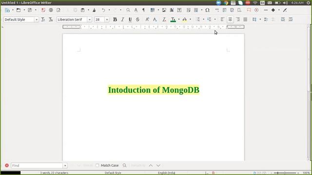 Introduction of MongoDB