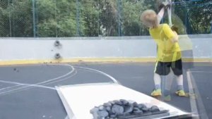 Хоккей-индивидуально.рф. Егор Тужик (7 лет), отработка кистевых бросков. Тренер Садов А.А.