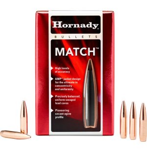 Hornady Match .264/6,5mm 140gr/9,1грамм HPBT ВС-0,580 арт.26336