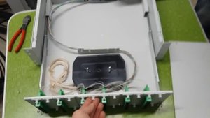 Укладка пигтейлов при монтаже кросса 3