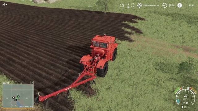 24 ЧАСА на НИЧЕЙНОЙ ЗЕМЛЕ.. И ВОТ ЧТО ПОЛУЧИЛОСЬ!? Farming Simulator 19 смотреть онлайн