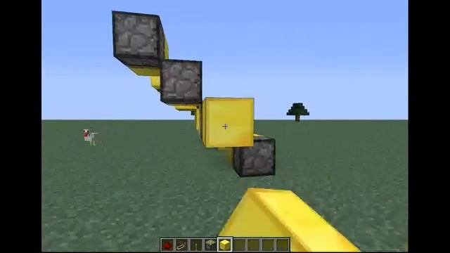 Minecraft 1.4.5 - Как сделать раздвижную лестницу смотреть онлайн
