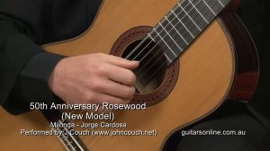 Alhambra Guitar, Model 50th Anniversary Rosewood-Milonga Interpreted by John Couch