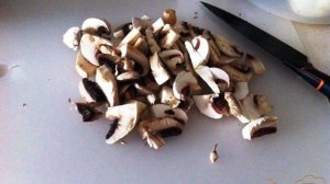 Котлеты рубленные из курицы и шампиньонов