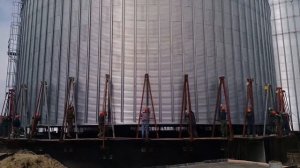 Подъем силоса 10 000 тонн