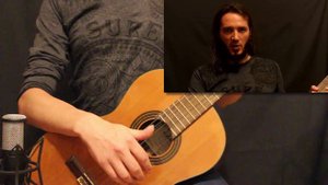 Классическая посадка гитариста