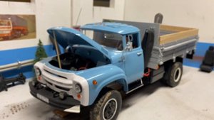 Kingkong rc Zil 130 1:12 new original sound? ЗиЛ 130 родной звук двигателя