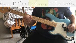 Death Cab for Cutie - Crooked Teeth (Bass Cover with Tabs)