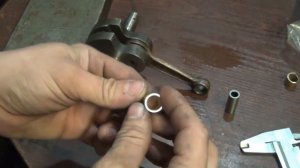Расточка втулки шатуна на НГФ 110