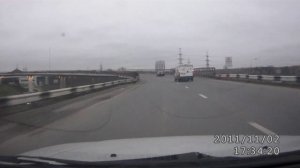 Выезд с Ленинградского ш на МКАД
