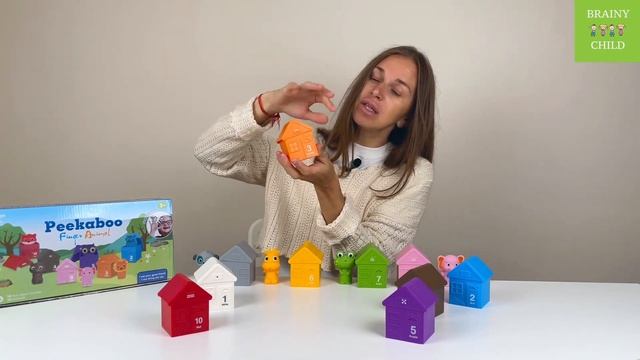 Развивающая игра для детей: угадай кто живет в домике? #развивающиеигры #развивающиезанятиядлядетей