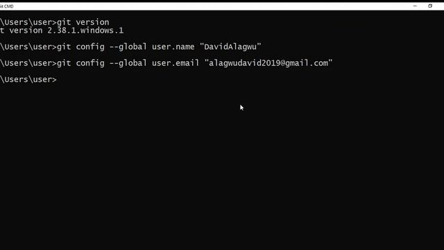 Configure Your USERNAME and EMAIL on GIT #github #alxSE #alx #alxafrica смотреть онлайн
