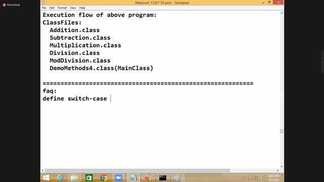 17 CORE JAVA DAY 18 What is Switch case statement Sub Class & Main Class in JAVA смотреть онлайн