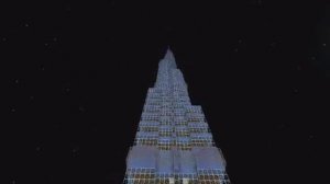 minecraft - burj khalifa