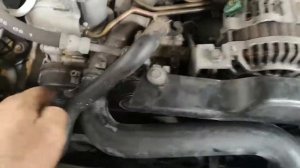 Subaru noisy power steering pump low pressure hose goes hard oring failure clamp failure air in pum