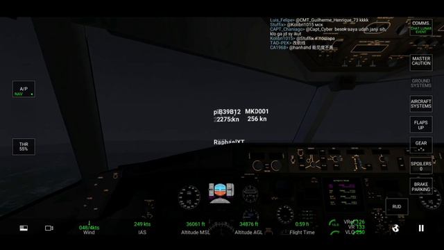 [Rortos Event#88]LUNAR EVENT|Rortos B757|Guangzhou-Shanghai|{1h45min}
