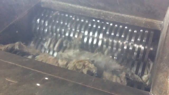 Шредер для макулатуры, пластика и др. отходов. смотреть онлайн