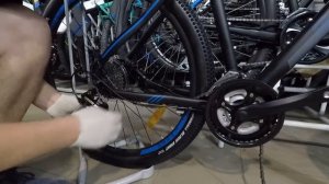 Как заменить цепь на велосипеде с помощью выжимки