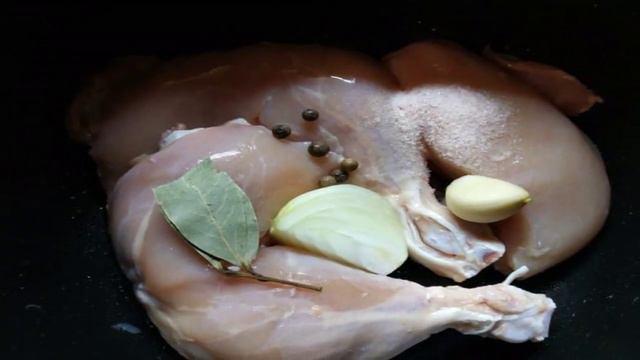 Заливное из курицы