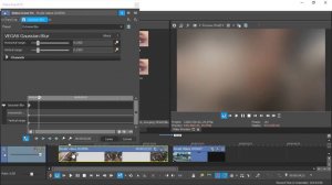 Vegas Pro 17:  Как сделать переход с размытием. Урок #15