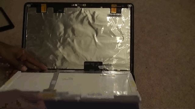 part1 - Toshiba L505-S5984, L505 Series 16inch - CCFL - LED screen disembly and install смотреть онлайн