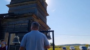 Колокольный перед Литургией Храм великомученицы Параскевы Пятницы в селе Русское Ходяшево Татарстан