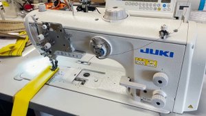 Product Showcase - JUKI LU-2810A-7 Lockstitch Sewing Machine - Goldstartool.com - 800-868-4419