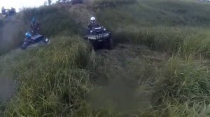 Покатушка с переворотом  Arctic Cat MUDPRO 700