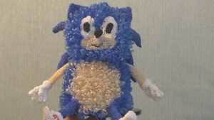 Мастер-класс по вязанию игрушки варежки "Соник".