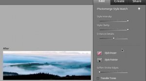 Adobe Photoshop Elements 9 - Photomerge style match