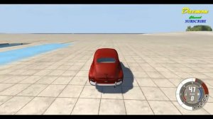 BeamNG drive 0.4.1.2 (краш тест #3 газ м20 Победа)
